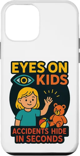 Vista 16 de Eyes on Kids Child Safety Gift for Moms, Granny, Grandad Case for iPhone XR