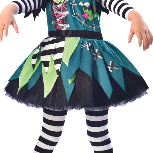 Vista 5 de amscan Lindo disfraz de Monster Miss - Niño pequeño 2-4 1 pieza