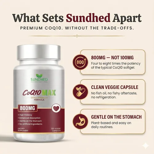 Vista 5 de CoQ10 Potente antioxidante (Cápsulas, 800 mg 120 Cápsulas)