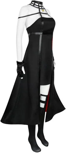 Vista 6 de Disfraz de cosplay de anime, uniforme de anime, traje de Halloween, conjunto completo