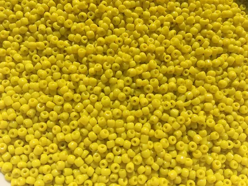 Vista 50 de Tamaño de las cuentas de semillas: 11/0 50 gr / 1.76 oz (ámbar plateado forrado)