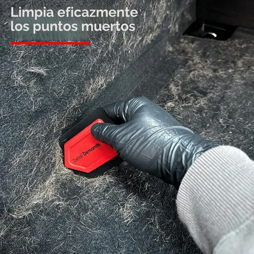 Vista 3 de Mini removedor de pelo de mascotas Removedor de pelo de perro para alfombras de coche y suministros de limpieza de automóviles, removedor de pelo