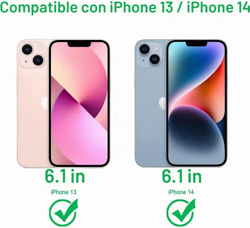 Vista 2 de Funda compatible con iPhone 13 y iPhone 14 de diseño de tiburón negro y rojo de moda urbana para hombres y niños, de 3 capas, resistente a