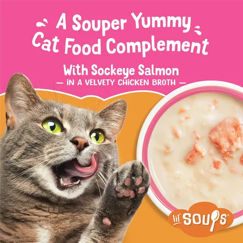 Vista 2 de Purina Friskies Lil' Soups Lil' Grillers & Lil' Slurprises complemento alimenticio para gatos
