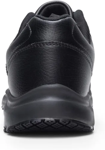 Vista 5 de Bruno Marc Zapatos de trabajo antideslizantes para hombre, zapatos de trabajo ligeros impermeables y tenis de restaurante o servicio de alimentos