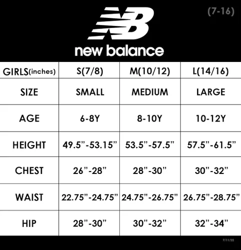 Vista 7 de New Balance Conjunto de leggings activos para niñas, conjunto de camiseta y leggings de 3 piezas