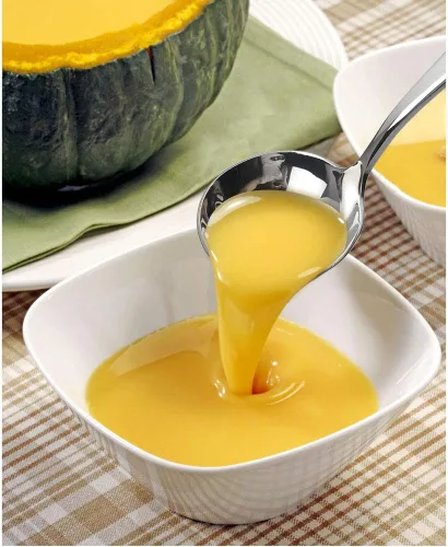 Vista 5 de Idotry - Cuchara de sopa de salsa de acero inoxidable, 2 piezas, cucharón de salsa pequeña acabado de espejo pulido, mango ergonómico, fácil