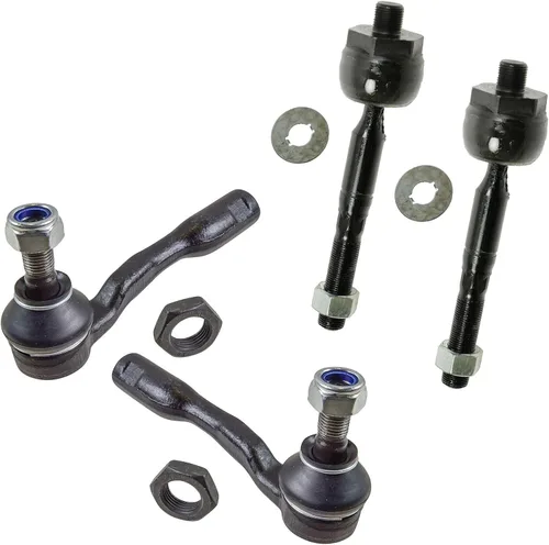 Vista 91 de TRQ Juego de varillas de acoplamiento delanteras interiores y exteriores, 4 piezas, compatible con Kia Soul 2014-2019 15-19 Soul EV
