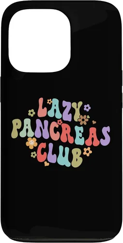 Vista 10 de iPhone 16 Lazy Pancreas Club Diabetes Awareness Month T1D Diabetic Case