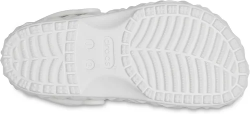 Vista 7 de Crocs Zueco geométrico clásico unisex para adultos K WHI