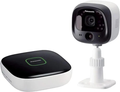 Vista 2 de Panasonic KX-HN6001W Sistema de monitoreo de casa inteligente (blanco) DESCATALIZADO