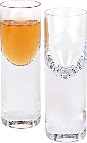 Vista 9 de Badash Galaxy Crystal - Juego de 6 vasos de cristal sin plomo de 4 pulgadas de alto, 3 onzas Lead-Free Crystal Shot Glass Set for Vodka, Whiskey