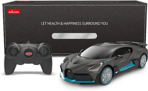 Vista 9 de RASTAR Bugatti - Auto a control remoto Bugatti Divo 1:24, auto de juguete Bugatti para niños y adultos