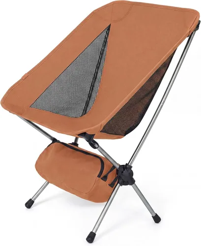 Vista 10 de LAUSAINT HOME Silla de camping, silla plegable ultraligera con capacidad de 280 libras, silla de campamento compacta portátil con marco de aluminio