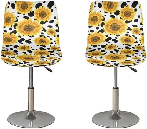 Vista 309 de American Eagle - Juego de 2 fundas para taburetes de bar para sillas de comedor, impermeables, antideslizantes, tamaño universal