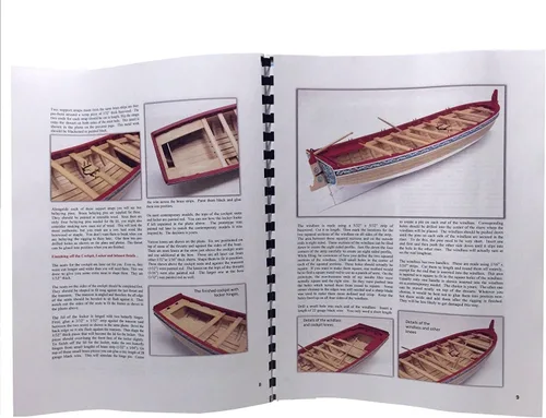 Vista 8 de Model Shipways 18th Century Longboat Kit de modelo de madera 1:48 – Nivel principiante a intermedio – Plancha en marco – Kit modelo de barco