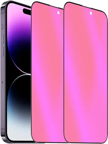 Vista 10 de Paquete de 2 Vidrio Templado Privacidad Anti-Luz Azul Compatible con iPhone X/iPhone XS/iPhone 11 Pro Espejo Protector de Pantalla Anti-Espía