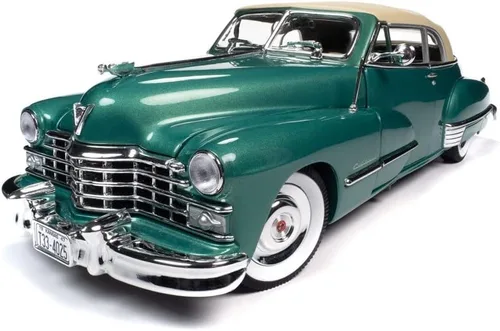 Vista 4 de 1947 Cadillac Series 62 Soft Top, Verde - AW315-1/18 Escala Diecast Car