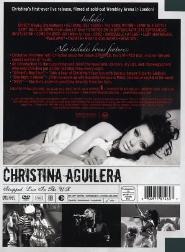 Vista 2 de Christina Aguilera - Stripped - Live In The Uk Visual Milestones