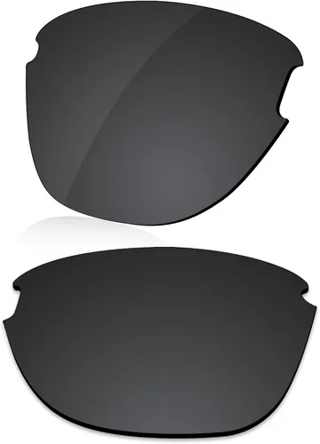 Vista 2 de LenzReborn Lente polarizada de repuesto para gafas de sol Oakley Frogskins Lite OO9374 - Negro oscuro+gris plateado+rojo fuego+azul hielo