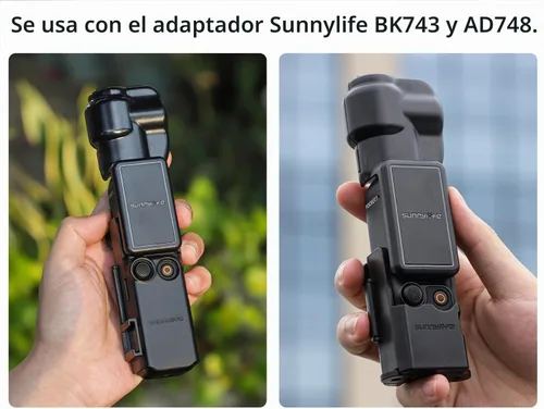 Vista 5 de Pocket 3 Funda protectora para DJI Osmo Pocket 3 y Xtra Muse, Gimbal Protector de la Pantalla de la Lente Cubierta Protectora para DJI Osmo Pocket 3