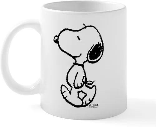 Vista 26 de CafePress Springtime Snoopy - Taza de café de cerámica, taza de té, 11 onzas