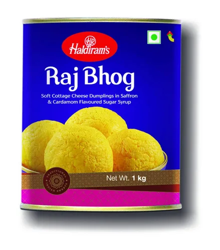 Vista 4 de Haldiram Raj Bh Perro 0.04 oz X 2 Pcs Paquete de Lata (Delhi)