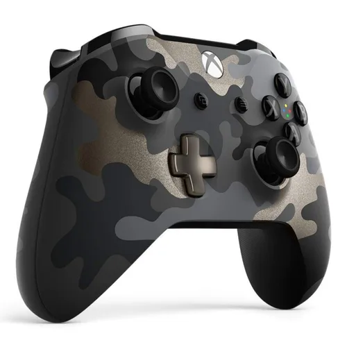Vista 3 de Microsoft Xbox One Night Ops Camo Wireless Controller - WL3-00150 (Renewed)