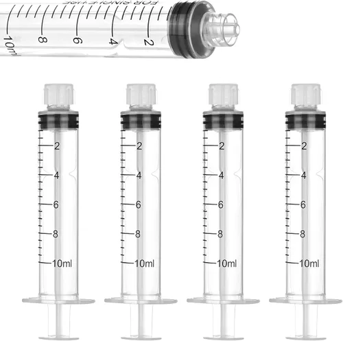 Vista 13 de Jeringa Luer Lock de 1 ml para Líquidos, Jeringa con Tapa, Paquete de 30 Unidades Envueltas Individualmente