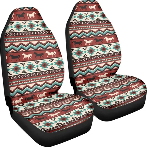 Vista 3 de Bulopur Aztec - Funda de asiento delantero para asiento delantero, accesorios de fundas de asiento automotriz, funda transpirable para asiento