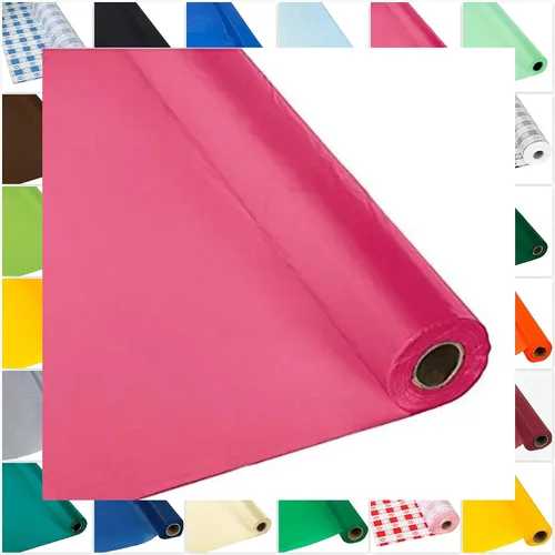 Vista 19 de DIY Craft - Rollo de plástico negro para mesa de banquete, 300 pies de largo (26 colores)