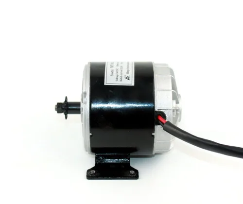 Vista 3 de Scooter DC Motor Bike cepillado DC Motor Unite Scooter Motor con soporte de montaje (24V)