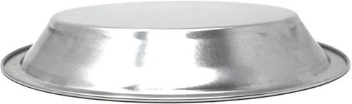 Vista 4 de Plato de aluminio de metal de 8 pulgadas - Juego de 10