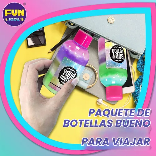 Vista 3 de Kit de fabricación de loción corporal para niños, kit de maquillaje FunKidz STEM para niñas, kits de ciencia