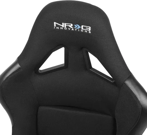 Vista 3 de NRG Innovations NRG-FRP-330 Asiento de carreras tipo bucket de respaldo fijo de fibra de vidrio (pequeño), compatibilidad con arnés de 4 puntos