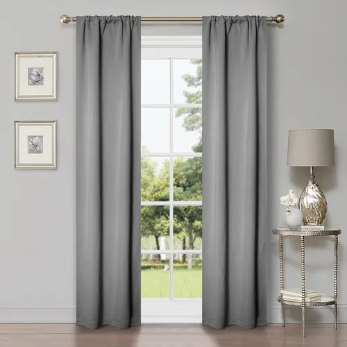 Vista 121 de Superior Cortinas opacas, oscurecimiento de habitación, dormitorio, cortinas, cocina, detalles de ventana de sala de estar, bloqueo solar, térmico