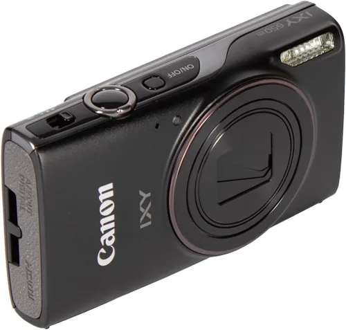 Vista 6 de Canon IXY 650 HS M - Cámara digital compacta color negro, zoom óptico de 12x, apto para viajes, punto y disparo, paquete con tarjeta de 64 GB, bolsa