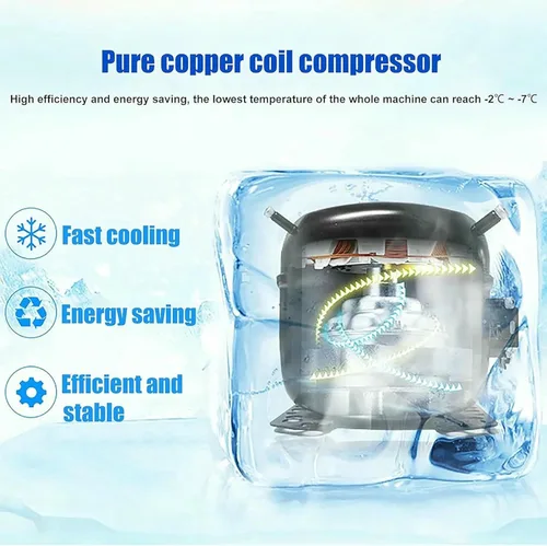 Vista 3 de Máquina comercial para granizados, 300 W, fabricante de bebidas congeladas Margarita de acero inoxidable, dispensador eléctrico de bebidas de 3 l