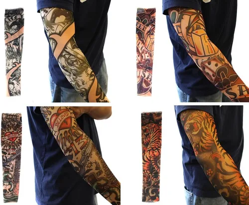 Vista 3 de Mangas con imitación de tatuajes temporales Efivs Arts