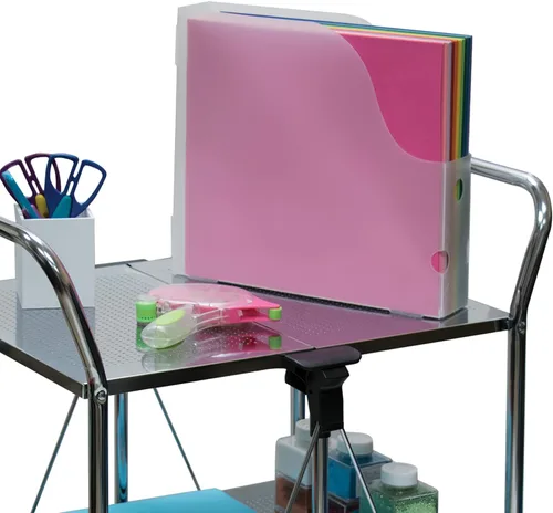 Vista 7 de Advantus Soporte vertical para papel para álbumes de recortes, esmerilado