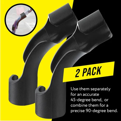 Vista 4 de Doblador de Manguera Mission Automotive - Pack de 2, Negro, Resistente al Petróleo, Doblador de Manguera de Combustible - Previene Curvas