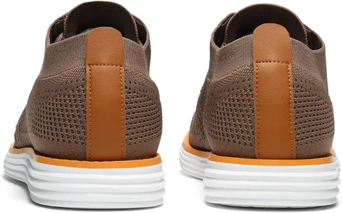 Vista 6 de Bruno Marc Zapatillas de malla para hombre Oxfords ligeras