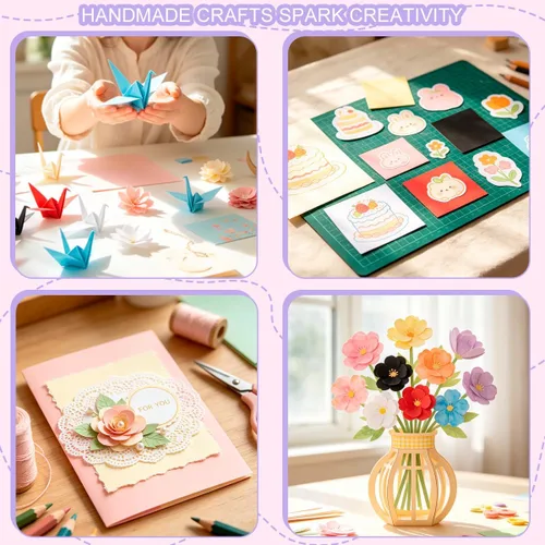 Vista 5 de 40 hojas de cartulina negra de 8.5 x 11 pulgadas, hojas de cartulina pesadas, papel de invitación en blanco, tarjetas de felicitación imprimibles