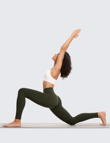 Vista 8 de CRZ YOGA - Butterluxe Leggings de cintura alta para mujer, leggings de entrenamiento, pantalones extrasuaves para hacer yoga o descansar, 28 pulgadas