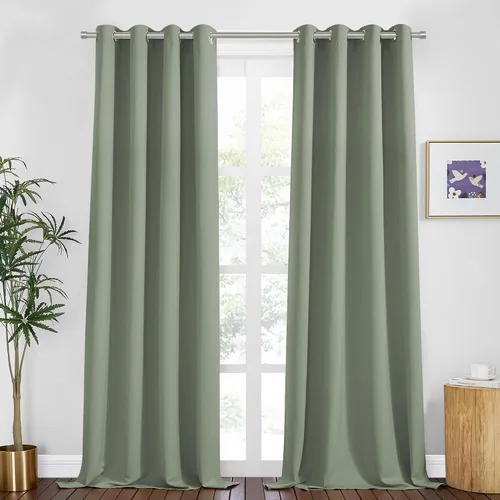 Vista 83 de PONY DANCE Cortinas para Autocaravana de 24 pulgadas de Largo, Cortinas Cortas para Baño y Cocina, Mini Cortinas de Privacidad para Camper