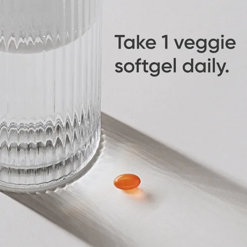 Vista 3 de 100 Microgramos de la vitamina K2 (como MK7) con aceite de coco orgánico para una mejor absorción, con MenaQ7 clínicamente probada y formulado sin