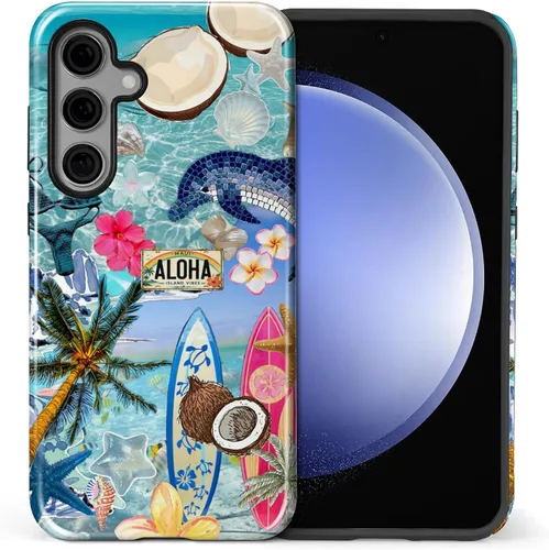 Vista 18 de Funda para Samsung Galaxy S23, Funda Híbrida Resistente 2 en 1 de Cuerpo Completo Resistente a Golpes con Protección Brillante para Samsung Galaxy