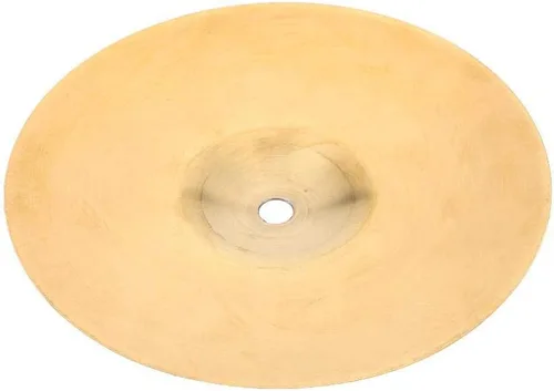 Vista 7 de Platillo de tambor, instrumento musical de platillo de chapoteo de latón de 10 pulgadas para batería