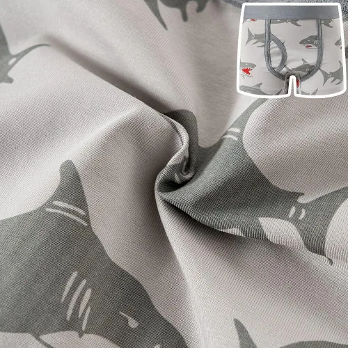 Vista 6 de Zumou Calzoncillos tipo bóxer para niños, ropa interior de algodón para niños pequeños
