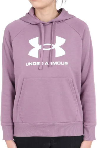 Vista 2 de Under Armour Sudadera con capucha Rival Fleece Big Logo para mujer